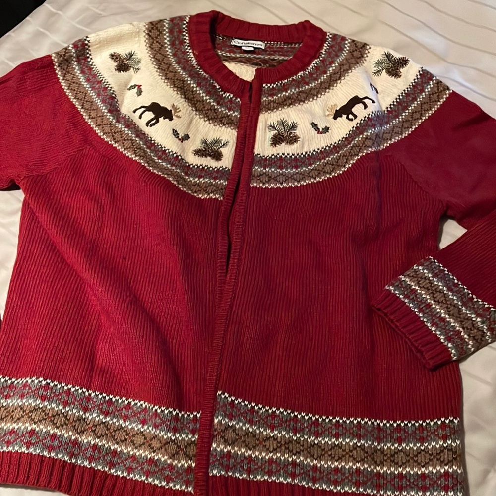 Womens Croft and borrow winter sweater